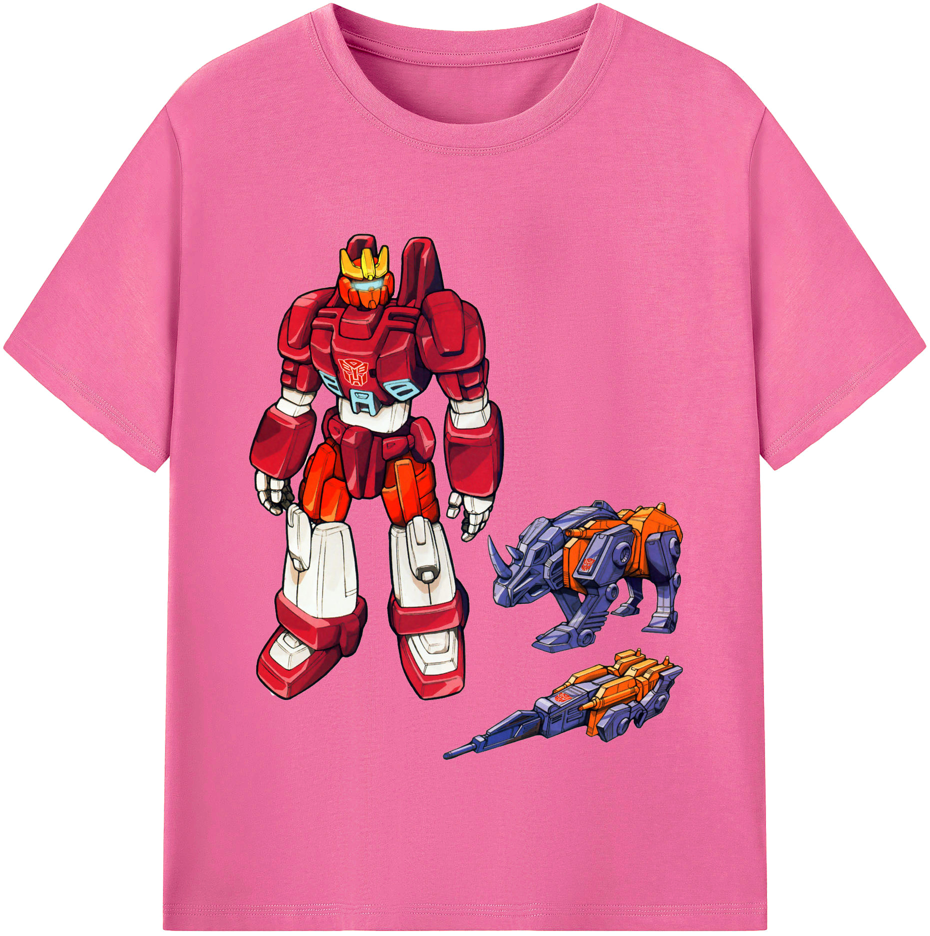 （画像用）  レディースカジュアルプリントTシャツ（綿100％）